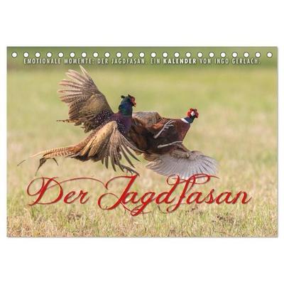 Emotionale Momente: Der Jagdfasan. (Tischkalender 2026 DIN A5 quer), CALVENDO Monatskalender