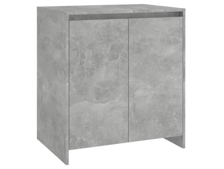 Buffet bas - OMABETA - M29315 - Gris béton - Bois d'ingénierie - 70x41x75 cm