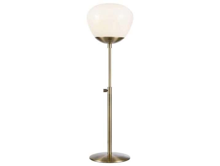 Markslöjd Tischleuchte Rise, Weiß, oval, 18x60x18 cm, höhenverstellbar, Lampen & Leuchten, Innenbeleuchtung, Tischlampen, Tischlampen