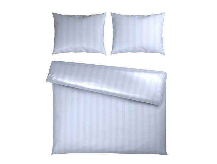 Bettwäsche Xenia Streif XXL Weiß ca. 200x220cm