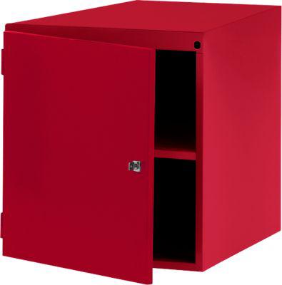 Manuflex Gehäuse-Unterbau, für Werkbank Profi Tiefe 700 mm, rubinrot