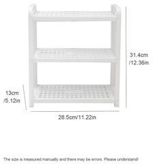 Inspire Essentials Multi Tier Desktop Storage Rack Bathroom And Vanity Organizer b