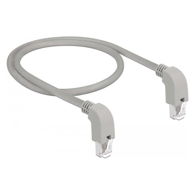 Delock 85860 - Netzwerkkabel RJ45 Cat.5e SF/UTP unten / unten gewinkelt 2 m (SF/UTP, CAT5e, 2 m) (85860)