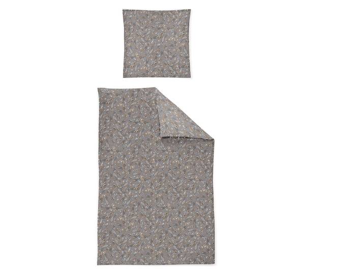 Bettwäsche IRISETTE Sky 8420 , grau, B/L: 155cm x 220cm, 1 Stk., 1 Stk., Mako-Satin, B/L: 80cm x 80cm, 2 Stk., Mako-Satin, Obermaterial: 100% Baumwolle, Bettwäsche, Bettwäsche, edel und hochwertig