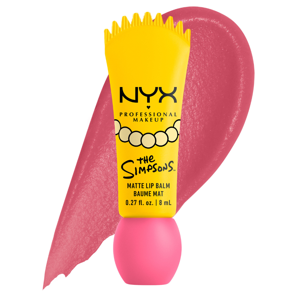 NYX Professional Makeup The Simpsons Smushy Matte Lip Balm 8mL Smarty Pink