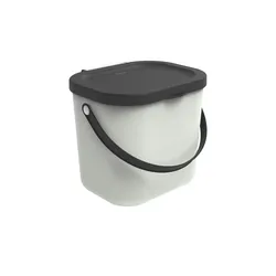 Rotho Müllsystem  Albula , weiß , Kunststoff , Maße (cm): B: 23,5 H: 20,8 T: 20.0