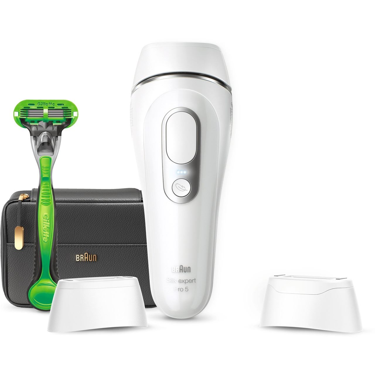 Braun IPL PL5145 Silk Expert Pro 5 Haarentfernungsgerät, weiß/silber