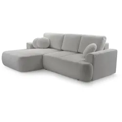 ECKSCHLAFSOFA Vento hellgrau links
