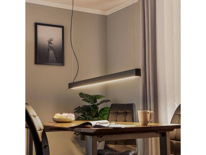 Hängelampe Soft Nowodvorski Lighting, schwarz, für Wohn- / Esszimmer, Aluminium, Modern