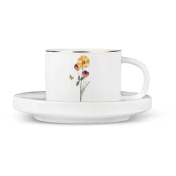Karaca Valencia 6 Person Kaffee Tasse Set 90 Ml