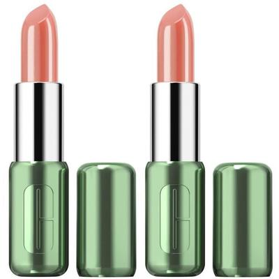 Clinique Pop Lipstick Soft Nude 3,9g x2 2x3,9 g Lippenschutz