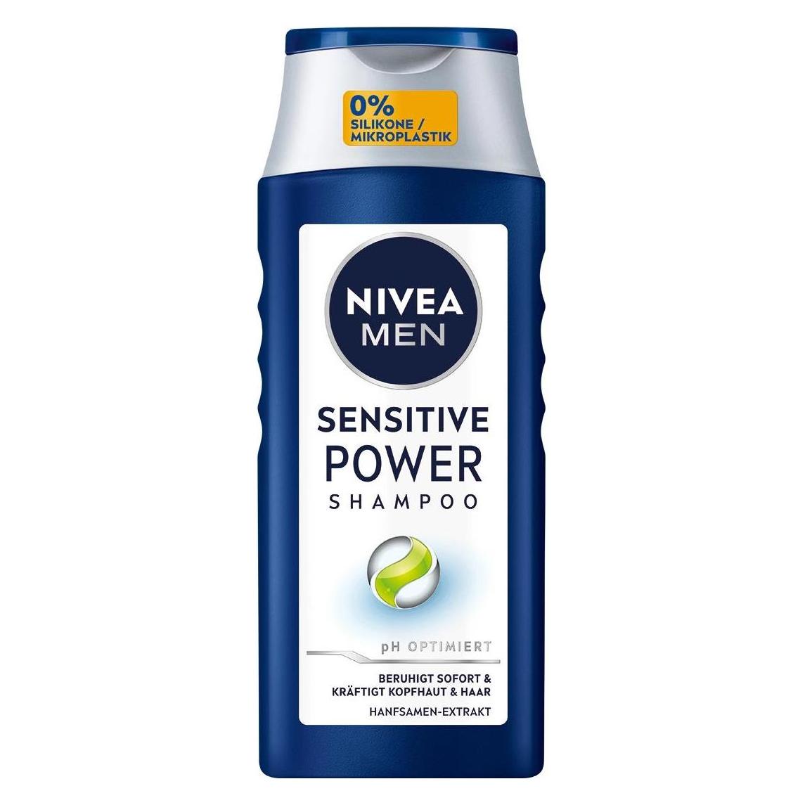 Nivea Men Sensitive Power Shampoo (Flüssiges Shampoo, 250 ml) (100307)