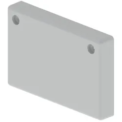 Unex Endstück grau 66113-48