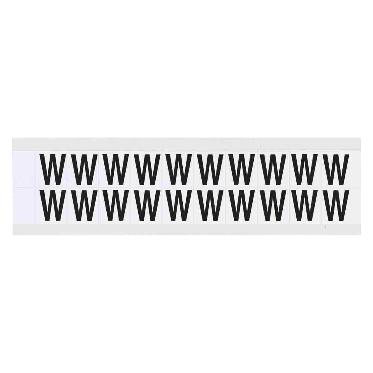 Brady Identical numbers and letters (9712-W)