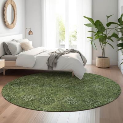 Addison Rugs Premium Washable Super Soft Floral Imprint Mayfield Rug