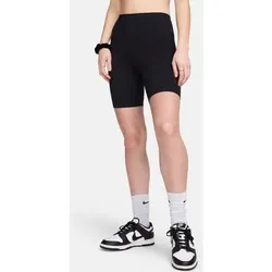 NIKE Damen Tight One High-Waisted 8", Größe XS in Schwarz Schwarz