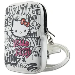 Hello Kitty Graffiti Kitty Head - Crossbody-Handytasche (weiß)