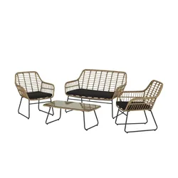 Lounge - Set  Sardinien ¦ holzfarben