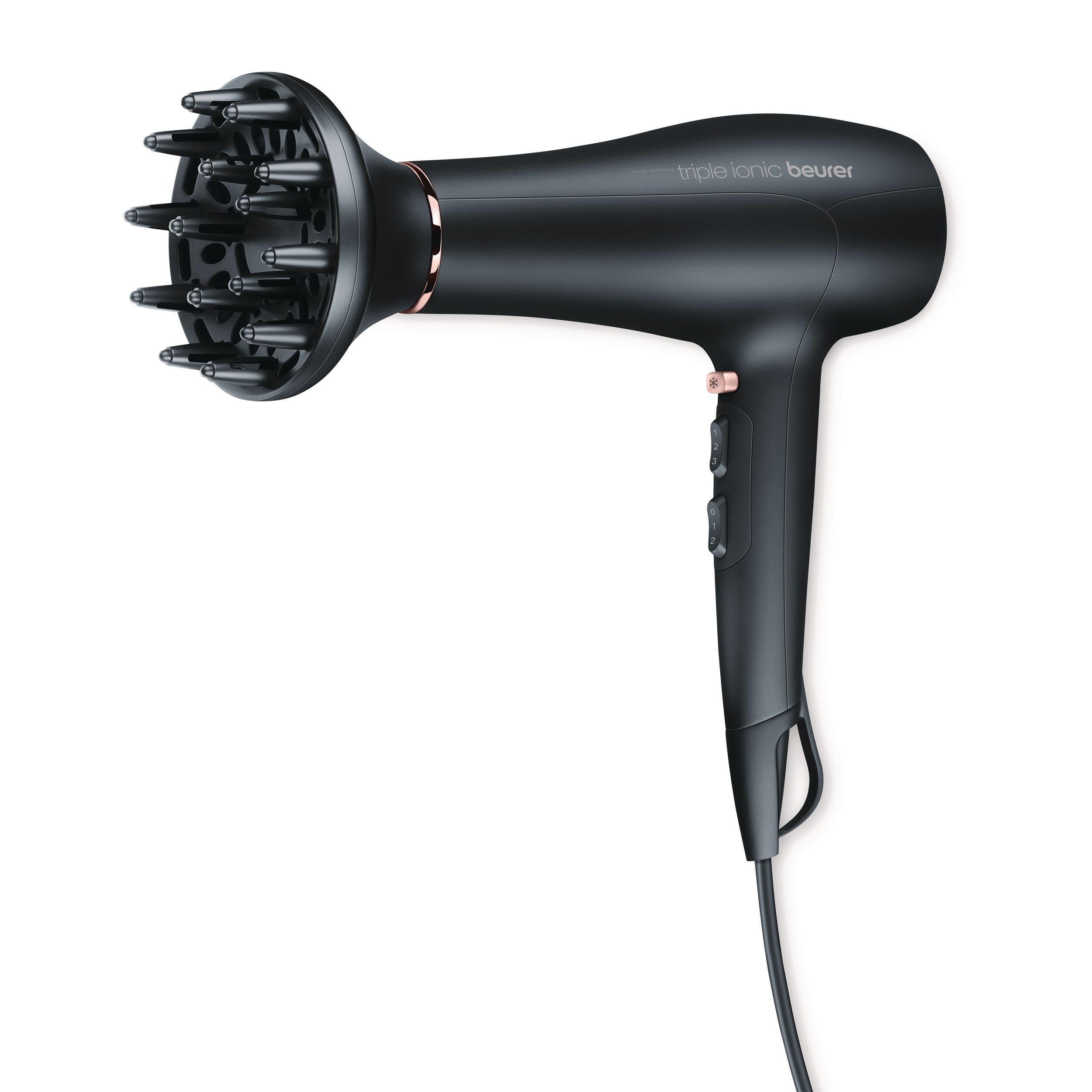 Beurer HC50 StylePro Haartrockner 2200 W (Schwarz) 59114