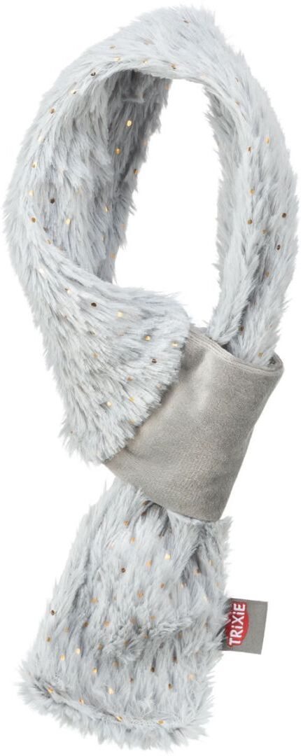 TRIXIE Schal Xmas, S, grau