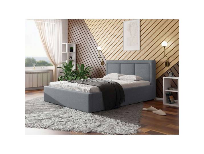 Polsterbett mit Bettkasten und Lattenrost Koay