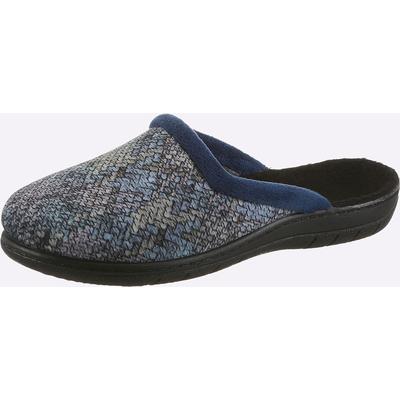 Pantoffel CLASSIC, Damen, Gr. 39, Textil, bordeaux, gemustert, Basic, Schuhe
