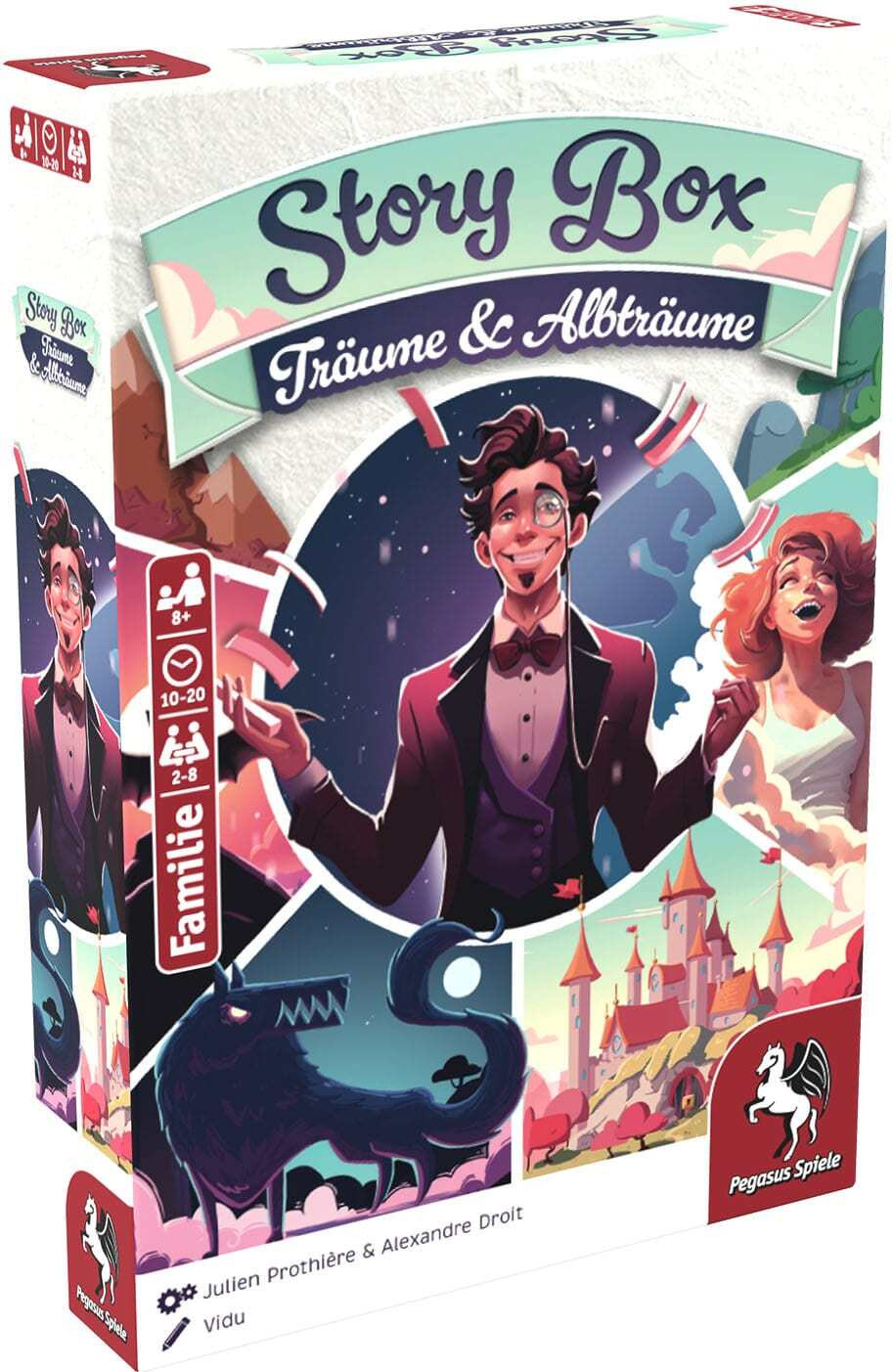 Pegasus Spiele Story Box - Dromen & Nachtmerries, Koninklijkblauw