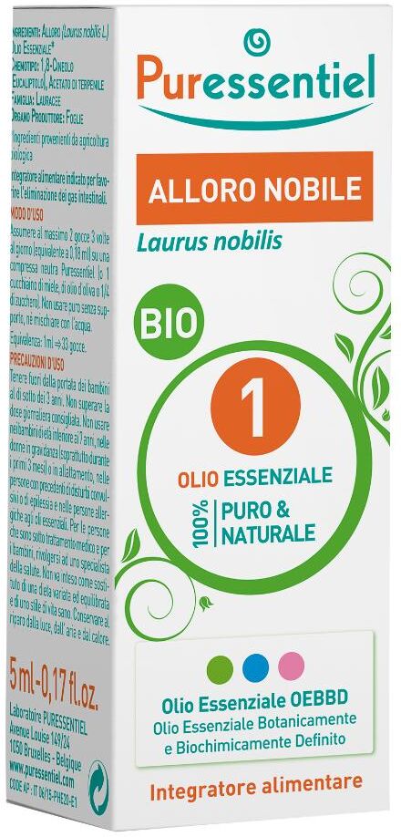 PURESSENTIEL ITALIA Srl OLIO ESS ALLORO NOBILE BIO