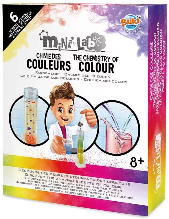 Buki France Mini Lab : Chimie des couleurs - Buki