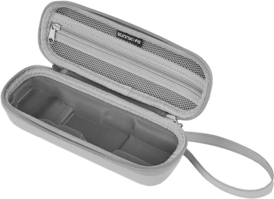 INF Standard-Zubehörtasche für Pocket 4/3 – Polyester- und Leder-Reiseetui, kompatibel mit DJI Pocket 4 und Pocket 3