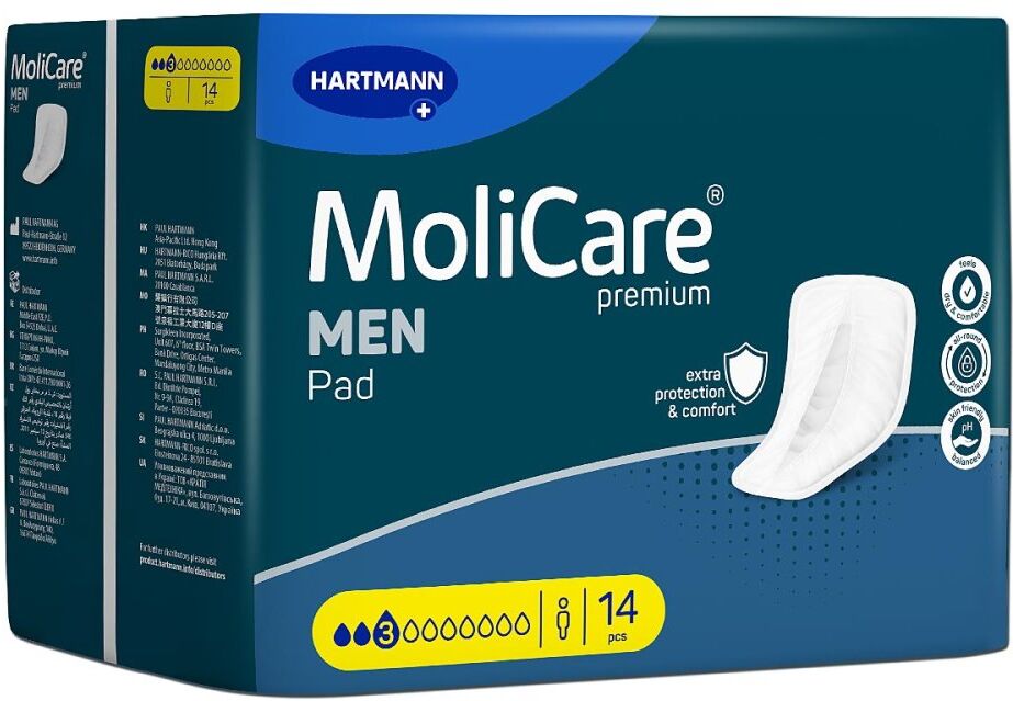 Molicare Premium Men Pad 3 Tropfen 14stk