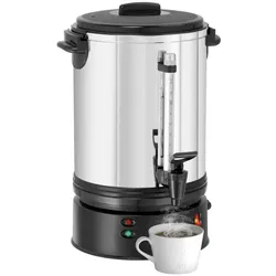 Bartscher Kaffeemaschine Regina Plus 40, 40 Tassen, 7 Liter, Edelstahl, 190250