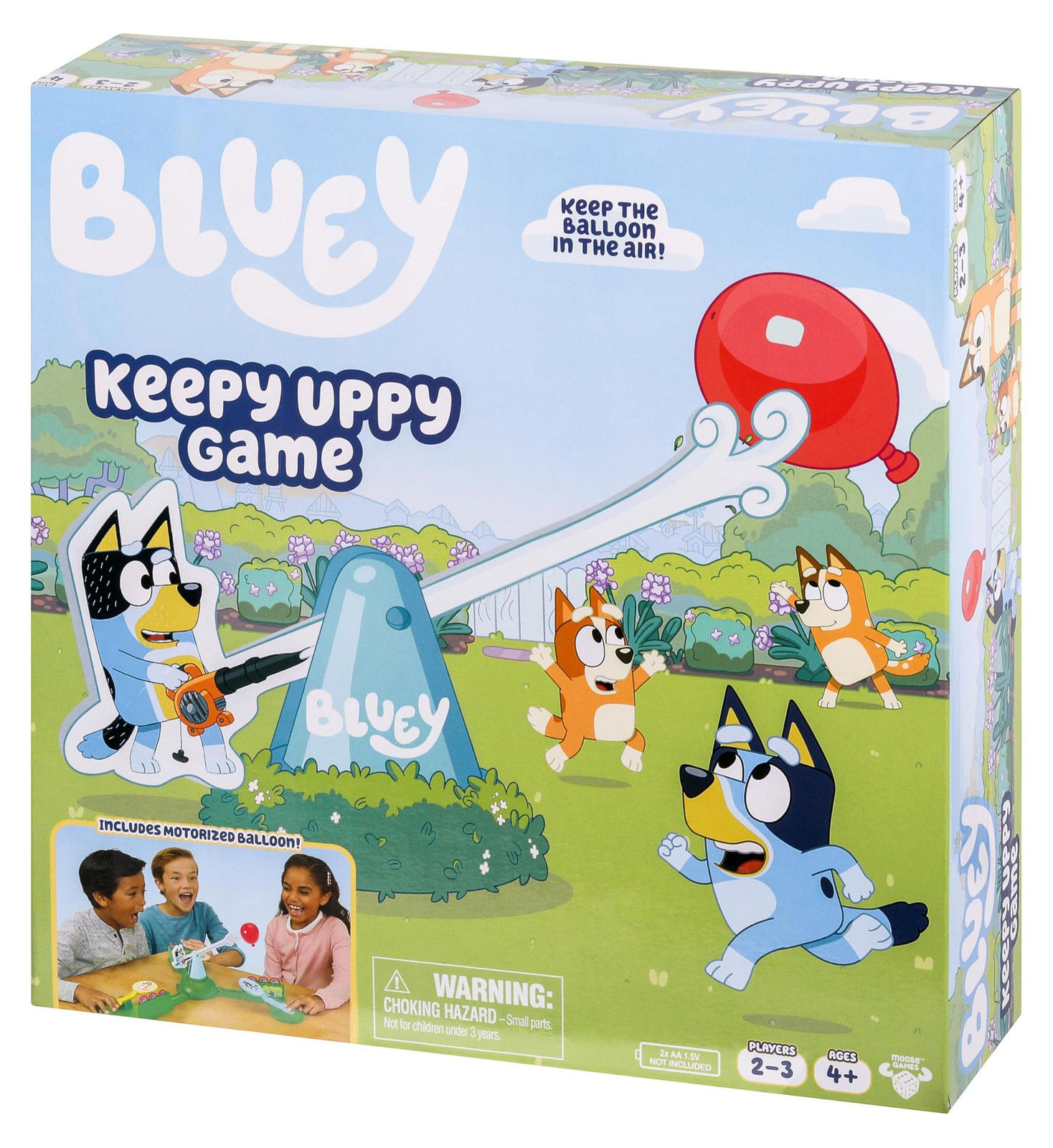 Blueys elektronische programma over hulp, bingo en chili