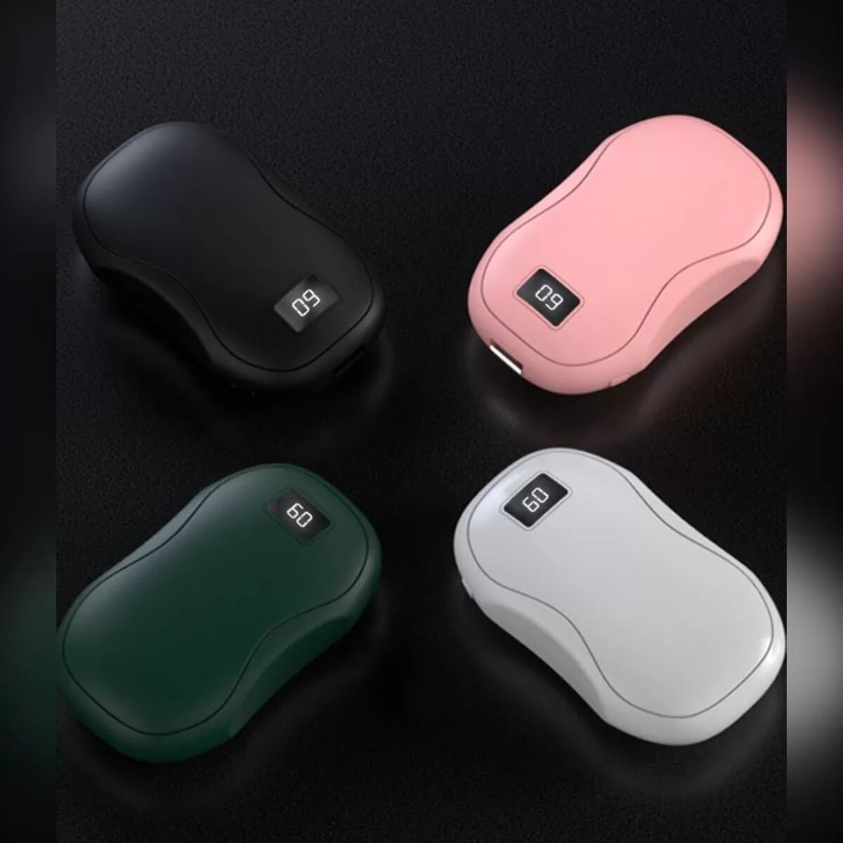 INF Mini Digitales Handwärmer mit 3 Temperatureinstellungen