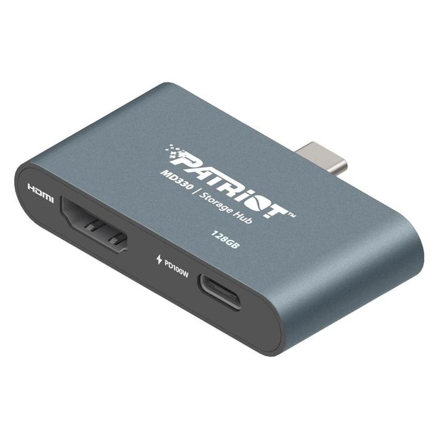 Patriot HUB USB PMD512GH013 1x USB-C PD 1x HDMI + 3.2 Gen1 (PMD512GH013) (USB-C) (PMD512GH013)