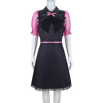 Freaky High School Draculaura Kleid Cosplay Kostüm Cosplay for Damen Erwachsene Maskerade Leistung Veranstaltung / Fest