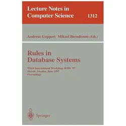 Rules in Database Systems, Fachbücher