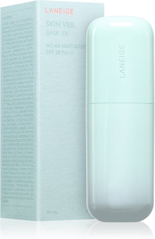 Laneige Skin Veil Base EX correcting primer shade Mint Green 30 ml