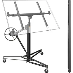 Wiltec, Profil + Stange, SET: Plattenheber Paneelheber Montagehilfe XL + Verlängerung 140 cm max. 68 kg