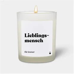 Chatty Candles, Duftkerzen, Duftkerze Flowery Lieblingsmensch