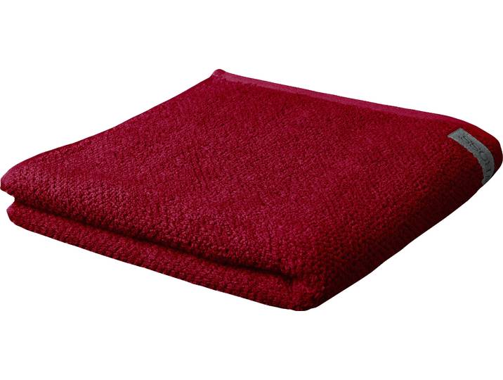 Duschtuch ROSS Selection , rot (rubin), B:70cm L:140cm, Frottier, Obermaterial: 100% Baumwolle, Handtücher, Duschtuch, 100 % Bio-Baumwolle
