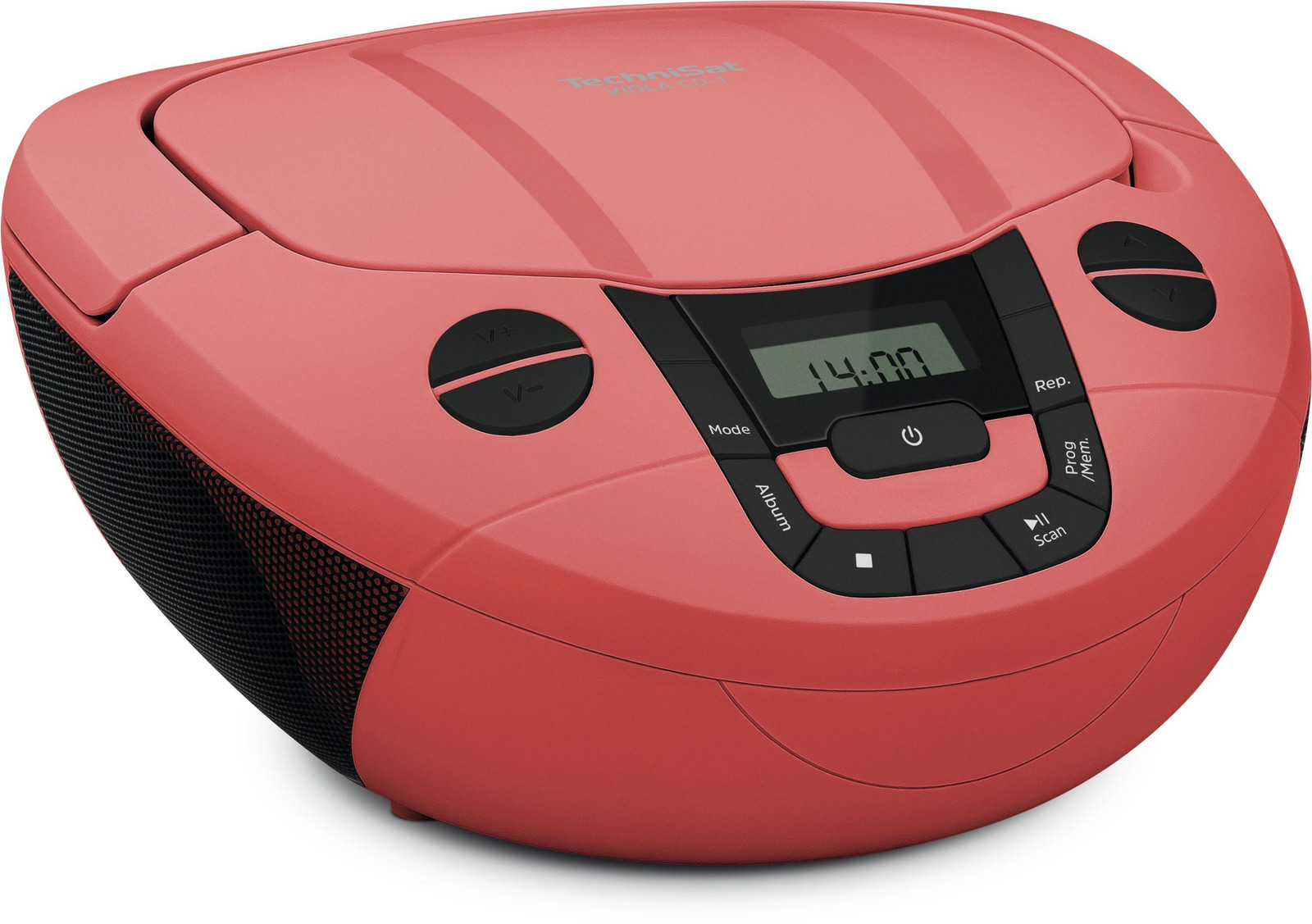 TechniSat Viola CD-1 draagbare CD-radio rood
