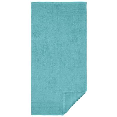 Handtuch WÄSCHEPUR, blau (ozean), B:50cm L:100cm, 100% Baumwolle, Handtücher