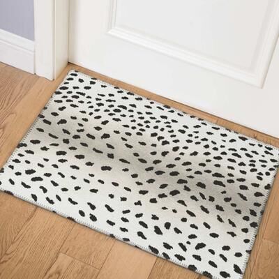 Addison Rugs Indoor/ Outdoor Addison Safari Gazelle Animal Print Washable Area Rug