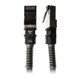 Patchsee Patchkabel PCI-6Patch, Cat. 6a, U/FTP, schwarz, 3,1 m
