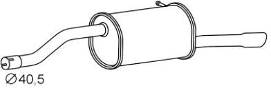 VEGAZ OS-216 Rear silencer
