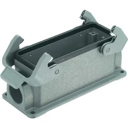 Harting Sockelgehäuse, Elektronikkabel + Stecker, Grau