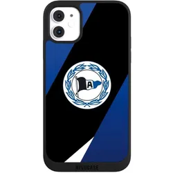 Nivocase Handyhülle für Apple iPhone 11 Hülle NIVOpure Case Schwarz Arminia Bielefeld DSC Offizielles (Apple iPhone 11), Smartphone Hülle, Schwarz