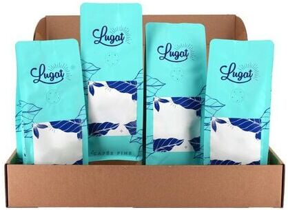 Lugat - Kaffeebohnen Probierset „blend“ – 4 X 250 G - MaxiCoffee
