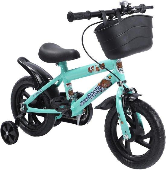 Kinderfahrrad - Laufrad - Zum Lernen des Fahrens - Verstellbarer Sattel - 12 Zoll - Blau